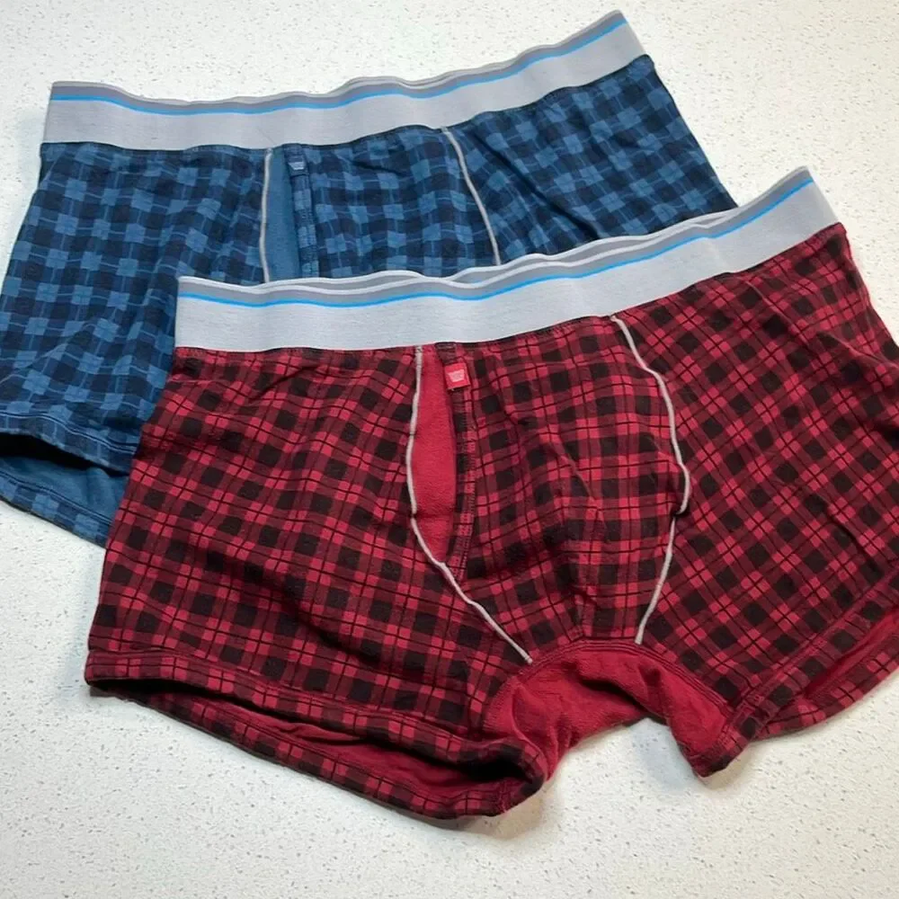 Lot of (2) Mack Weldon Boxer Brief Trunk Underwear Size Medium